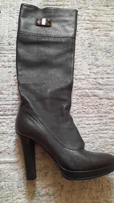 Сапожки кожа Италия