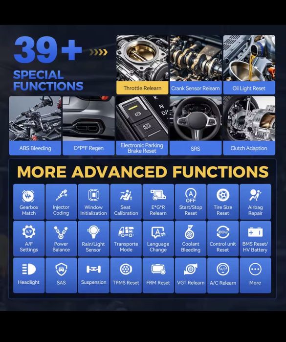 Tester auto diagnoza Xtool D7