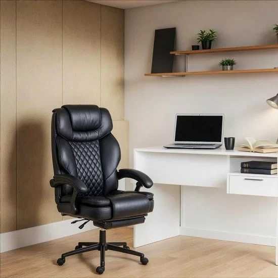 Scaun de Birou cu Masaj si Telecomanda, Piele DHO 935 LIVRARE GRATUITA