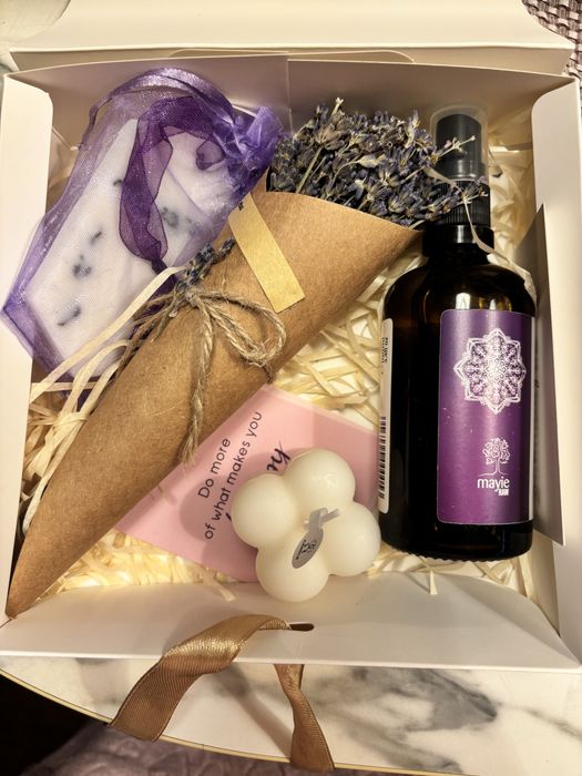 Set cadou relaxare lavanda