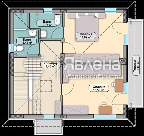 Продава се Къща в с. Приселци, Област Варна - 142 кв.м за 1424 €/кв.м - Снимка #2