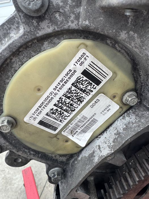 Motor complet fără anexe Jaguar Land Rover 2.0 d an 2018 204DTD