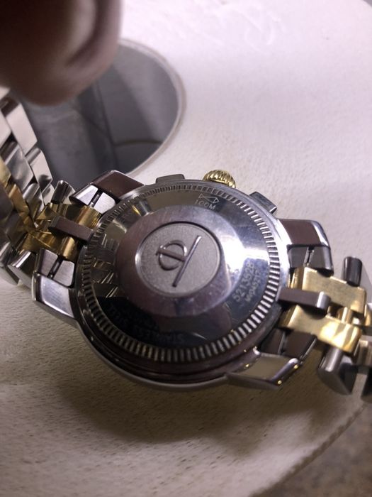 Baume mercier aur cu otel. Diametru 40