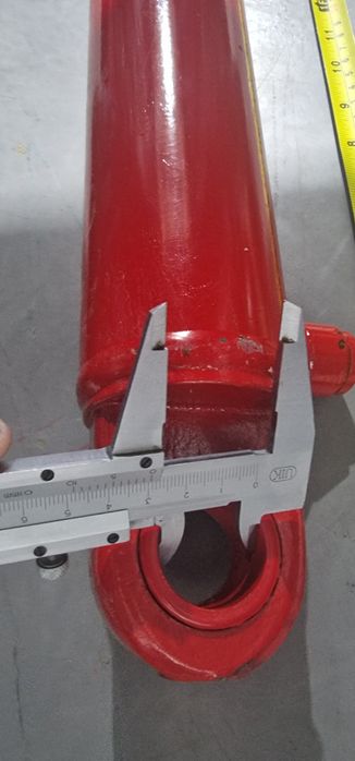 Cilindru hidraulic 1100 mm închis deschidere 800 mm tija 40 mm Diametr