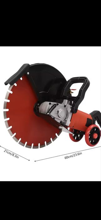 Vand drujba beton electrica, Caramida, Marmura, disc 410 mm