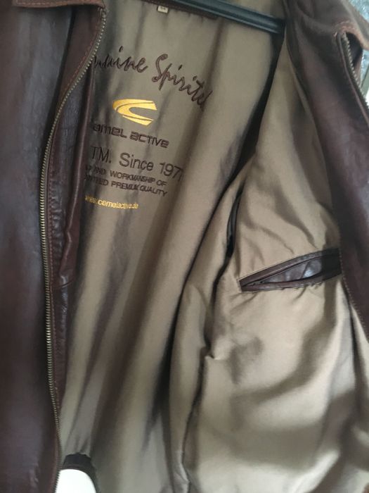 Кожено яке Camel Active агнешка напа