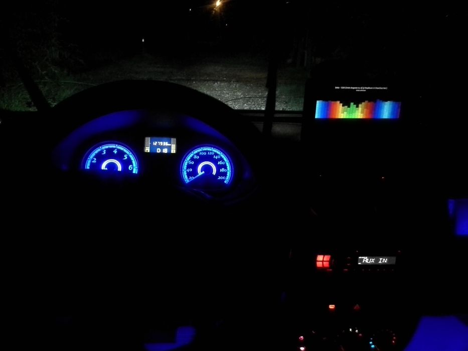 Modific lumini bord logan