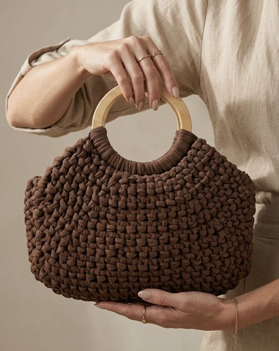 Вязаная Сумка ручной работы