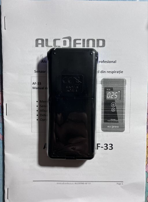 Alcooltest AF-33 Alcofind NOU