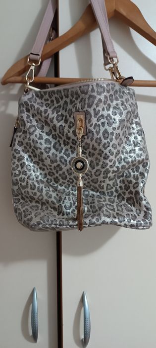Естествена кожа чанта