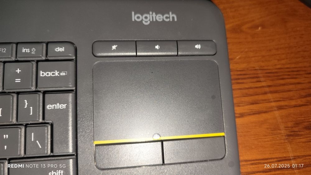 Tastatura Logitech K400 Plus Wirless - Negru