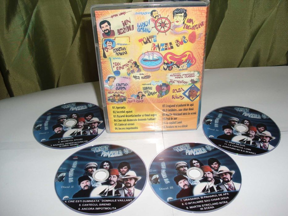 TOATE PANZELE Sus  DVD + Pistruiatul DVD