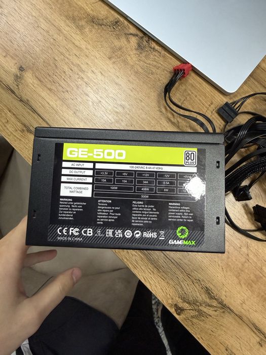 Блок питания Gamemax GE500 500watt