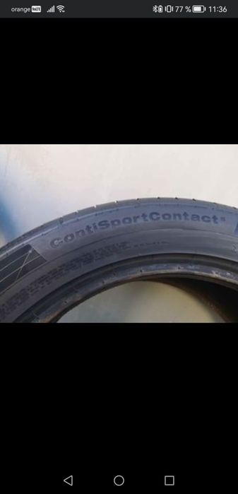 Vând set 4 cauciucuri Continental 255 45 18 H XL