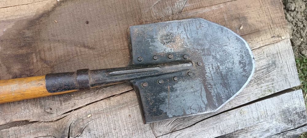 Стара бойна лопата,от БТР