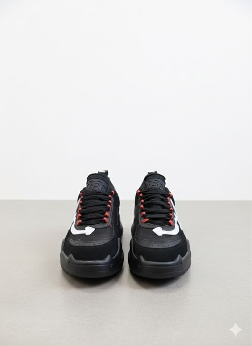 Adidasi Off-White ODSY-1000 Black/Red – Full Set (Cutie + Săculeț)