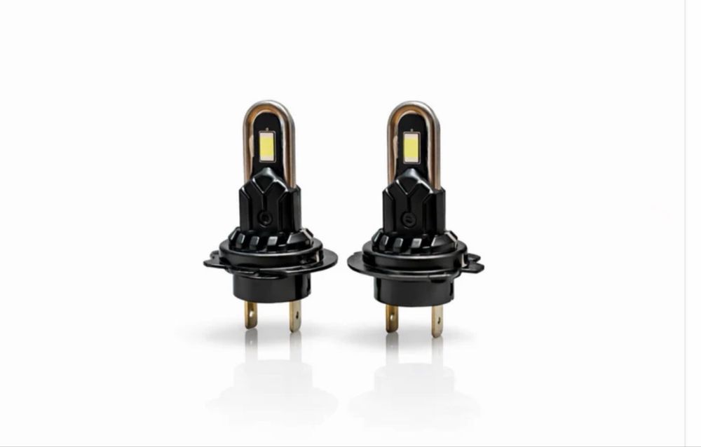 Мощни LED Крушки H7 за Фарове с CANBUS (Без Грешки) – 60W, 10000LM, 6000K (Комплект)