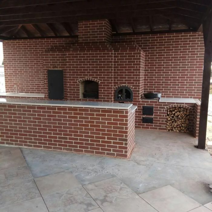 СТРОЕМ Летние  кухни. Барбекю. Очаг