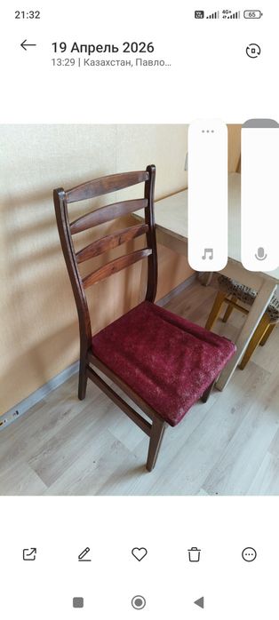 Продам стулья и кресла каждое 2 тыс