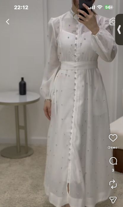 Новое платье с этикеткой