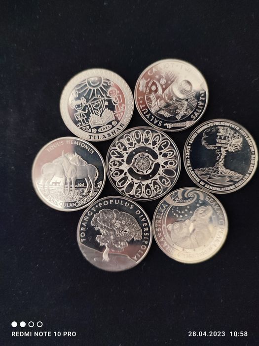 Коллекционные монеты Казахстана