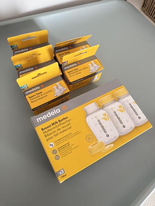 Шишета и накрайници биберон Medela