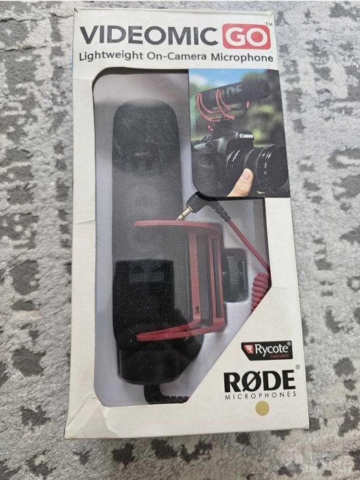 Røde VideoMic GO — Yengil directional mikrofon Ideal holatda