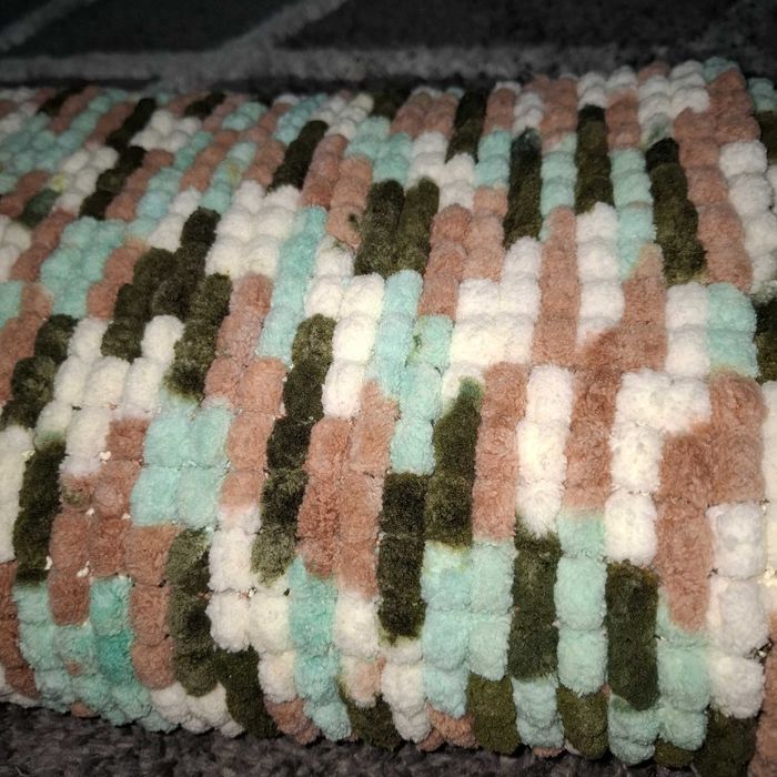 Ръчно плетено бебешко одеало - 4 цвята