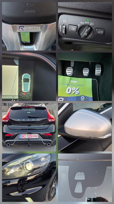 Volvo R- DESIGN V 40 An 2016 2.0 Diesel E6 Cash sau Rate