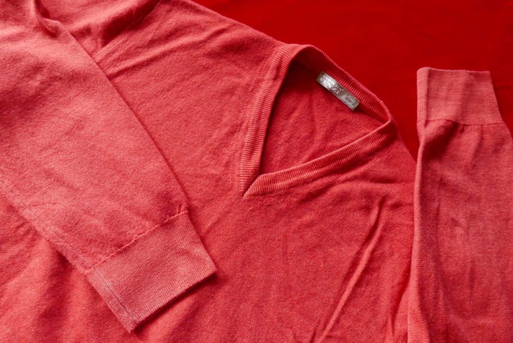 Pullover Andrea Fenzi - lana merino - M - (150EURO nou)