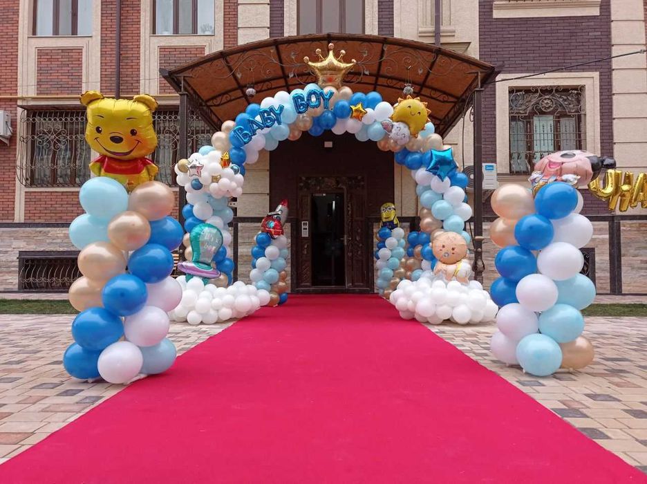 oformleniy  sharami  оформления  шарами