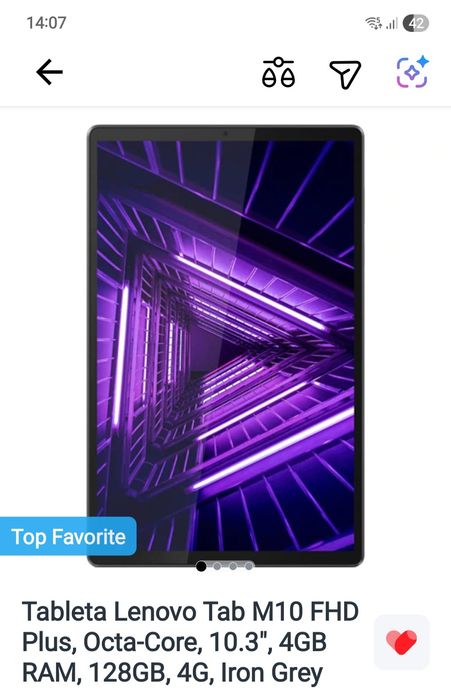 Tabletă Lenovo.stare perfectă, 10 inch