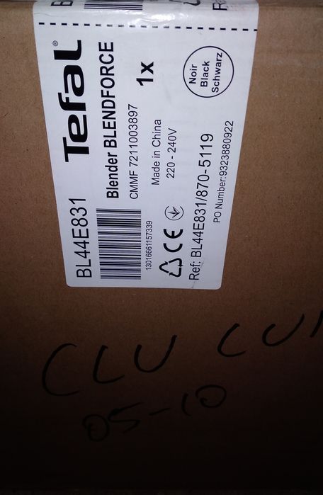 Blender Tefal Equlnox BL44E831 - sigilat