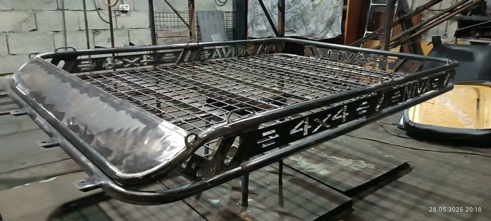 Shevrolet Niva мошинаси учун экспедиционный автобагажник
