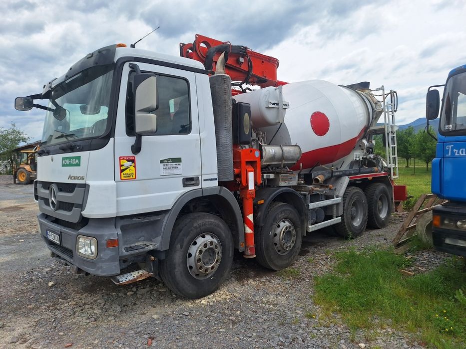 Pompa  beton pumix  29 m