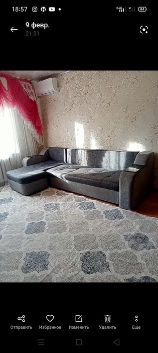 Сдам 1 комнатную благоустроенную квартиру в алексеевке