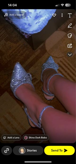 Дамски обувки на ток