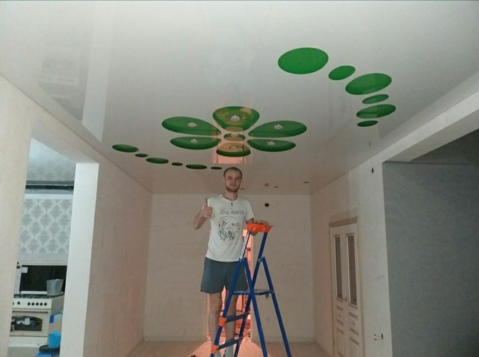 Натяжные потолки