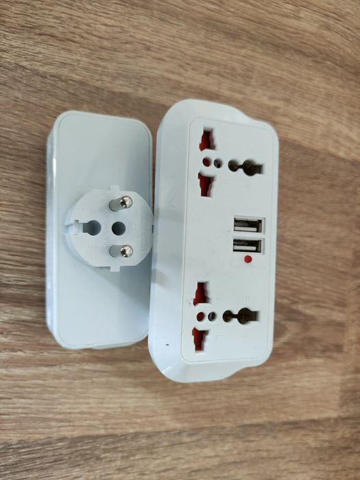 Adaptor Bec / Triplu ștecher / Priza USA / Priza Anglia / E27 la Priza