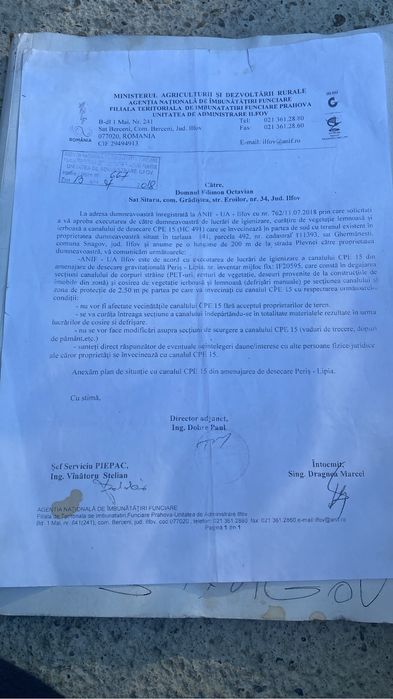 Propietar - vand teren in lizing 73m vi sa vi padurea Snagov