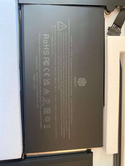 MacBook Air 13" A1932 / A2179 батерии