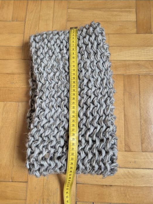 Eşarfă Circulară / Guler Tricotat Esprit, Lână + Alpaca, Made in Italy