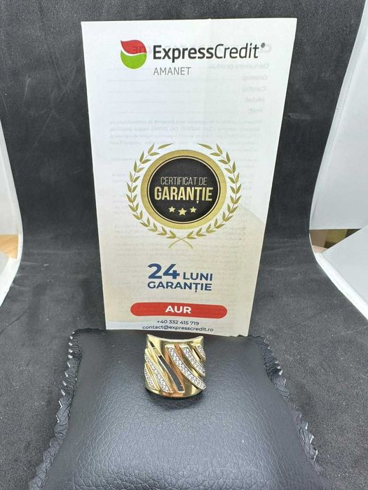 Inel aur 14k 6,82gr (Ag49 Esplanada B.6904.1) Garantie 2 ani!