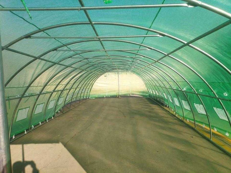 Парник Оранжерия 6х10 м 60кв, армиран РЕ 220 g/m2
