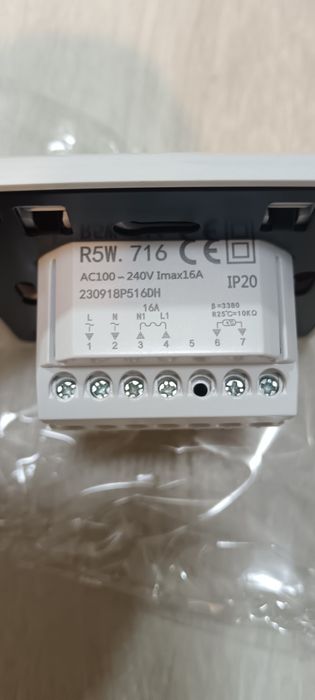 Termostat EZAIoT wifi,încălzire electrică în pardoseala