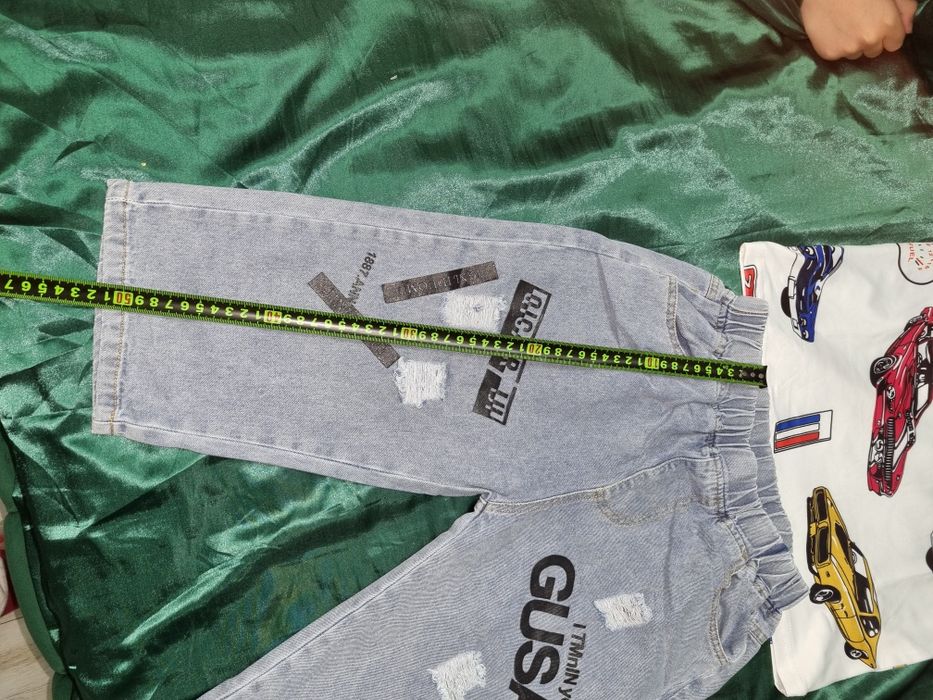 Set nou pentru copii tricou și pantaloni scurți,  marime 6 ani