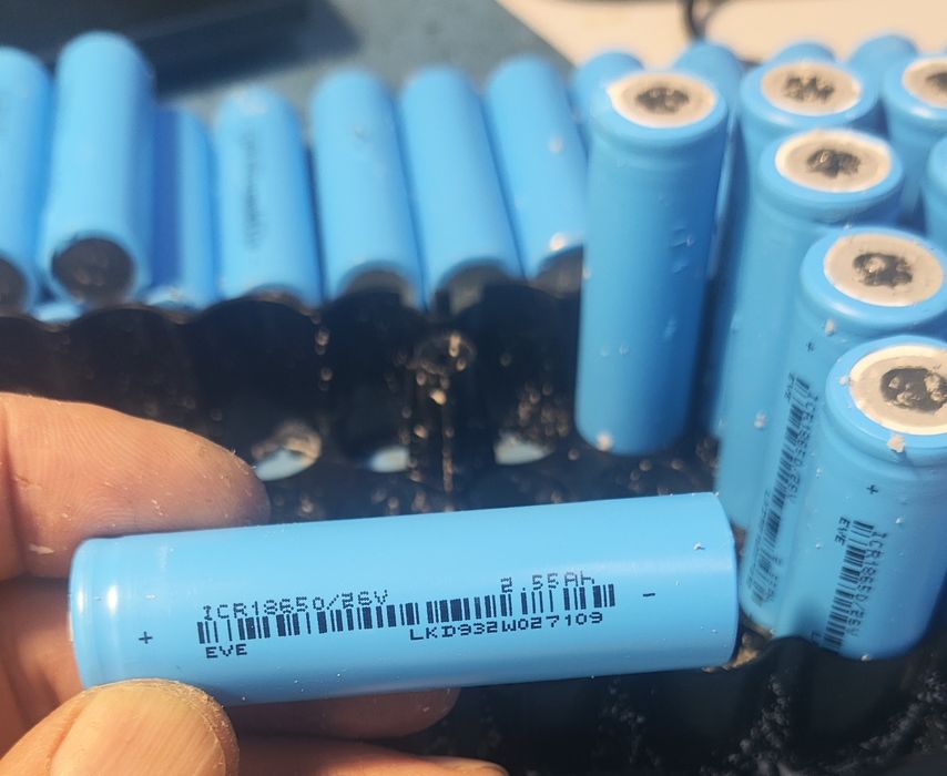 Литий элементы 18650  2,5Аh