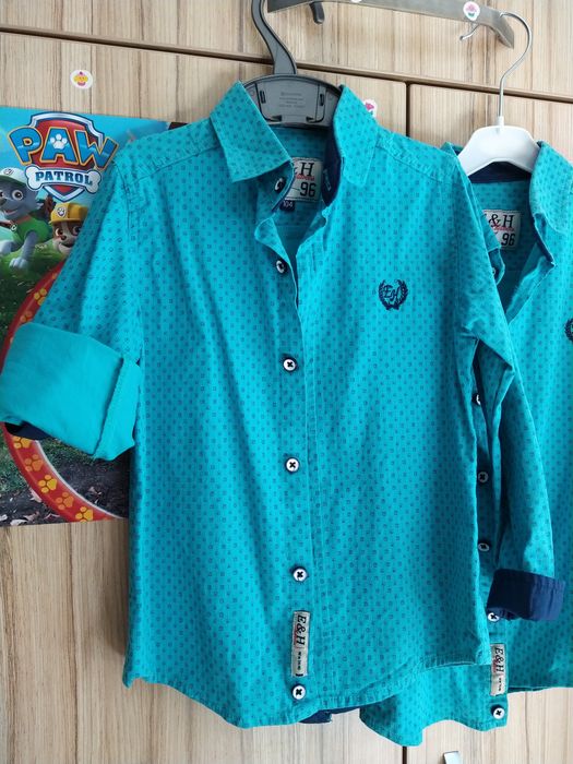 Детска риза с дълъг ръкав