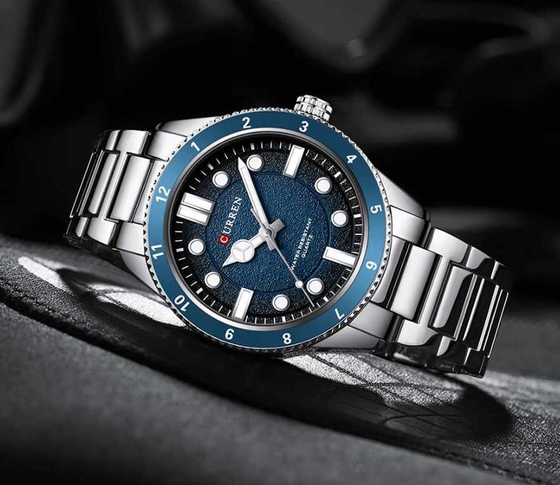 Мъжки часовник – CURREN 8450 + ПОДАРЪК