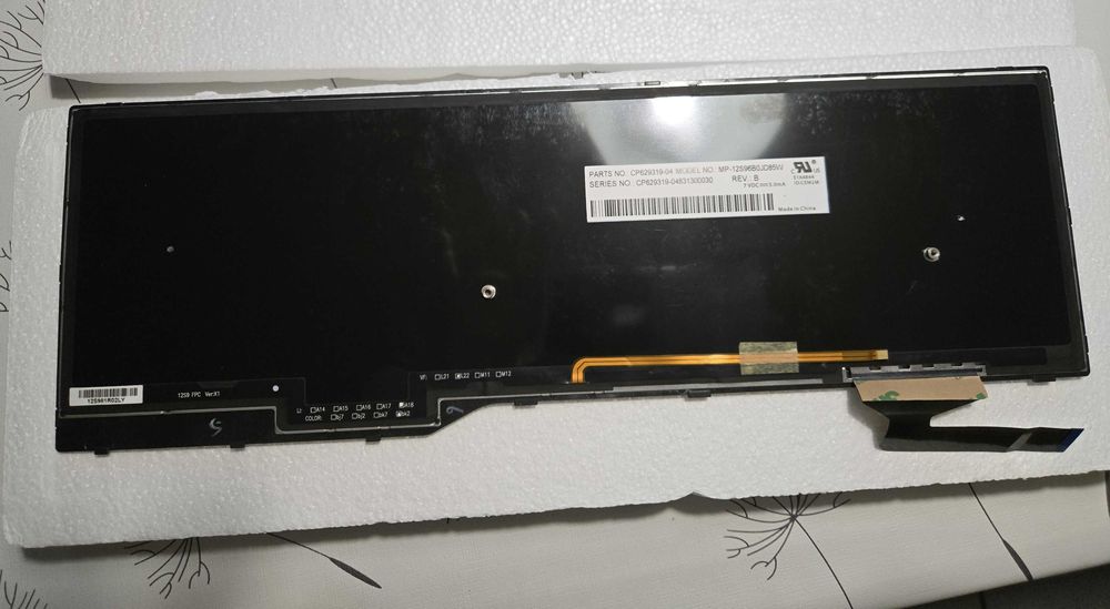 Клавиатура Fujistu E754 Lifebook E753 E756 E557 E554 E556